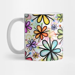 Flowers Pattern Mug